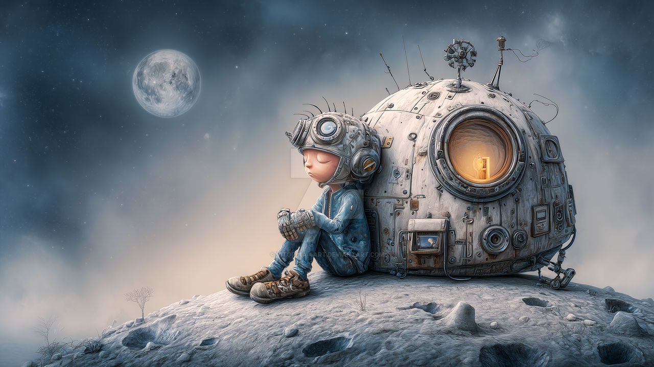 Asteroid Deviantart Drifting Dreams on an Asteroid (Daily Challenge) by VitoriaA-4Art on ...