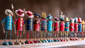 The Whimsical Tin Can Battalion (Daily Challenge)