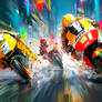 Velocity in Fractured Color
