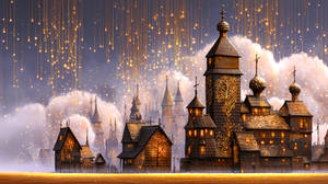 Golden Rain Over Maramure