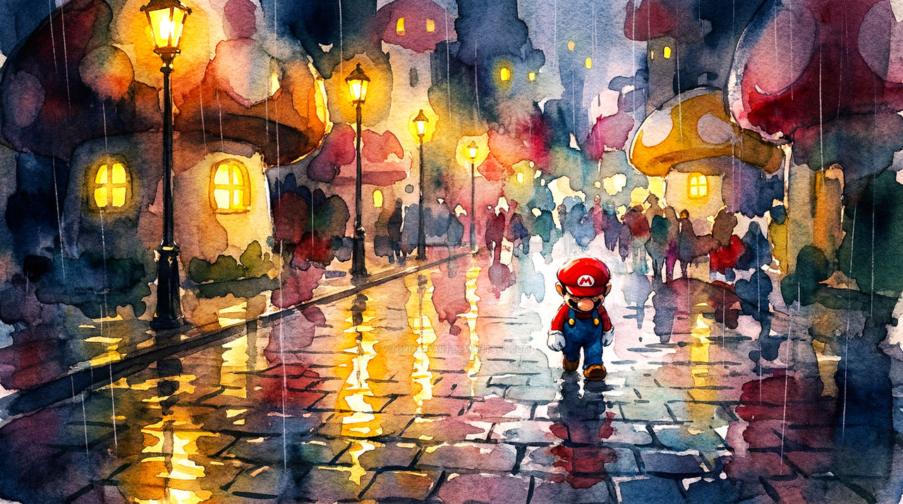 Rain in Mushroom Street (Daily Challenge)