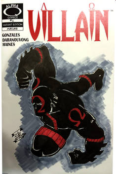 Villain #1 Sketch Cover