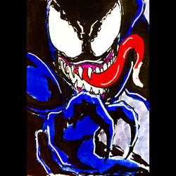 Venom Sketch Card