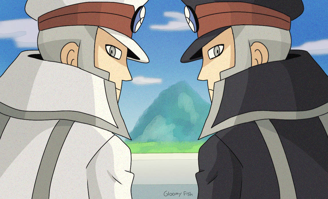 Ingo and Emmet anime redraw by GloomyFish on DeviantArt