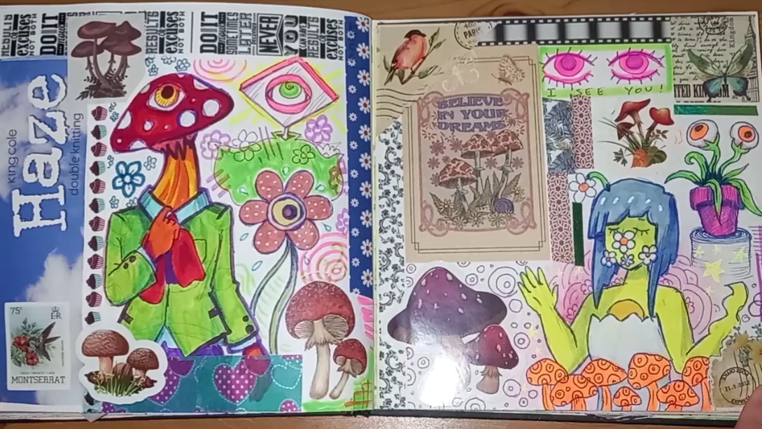 Dreamcore Sketchbook Spread By Gloomy Fish On DeviantArt dreamcore-sketchbook-spread-by-gloomy-fish-on-deviantart