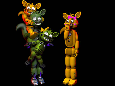Green fox's family