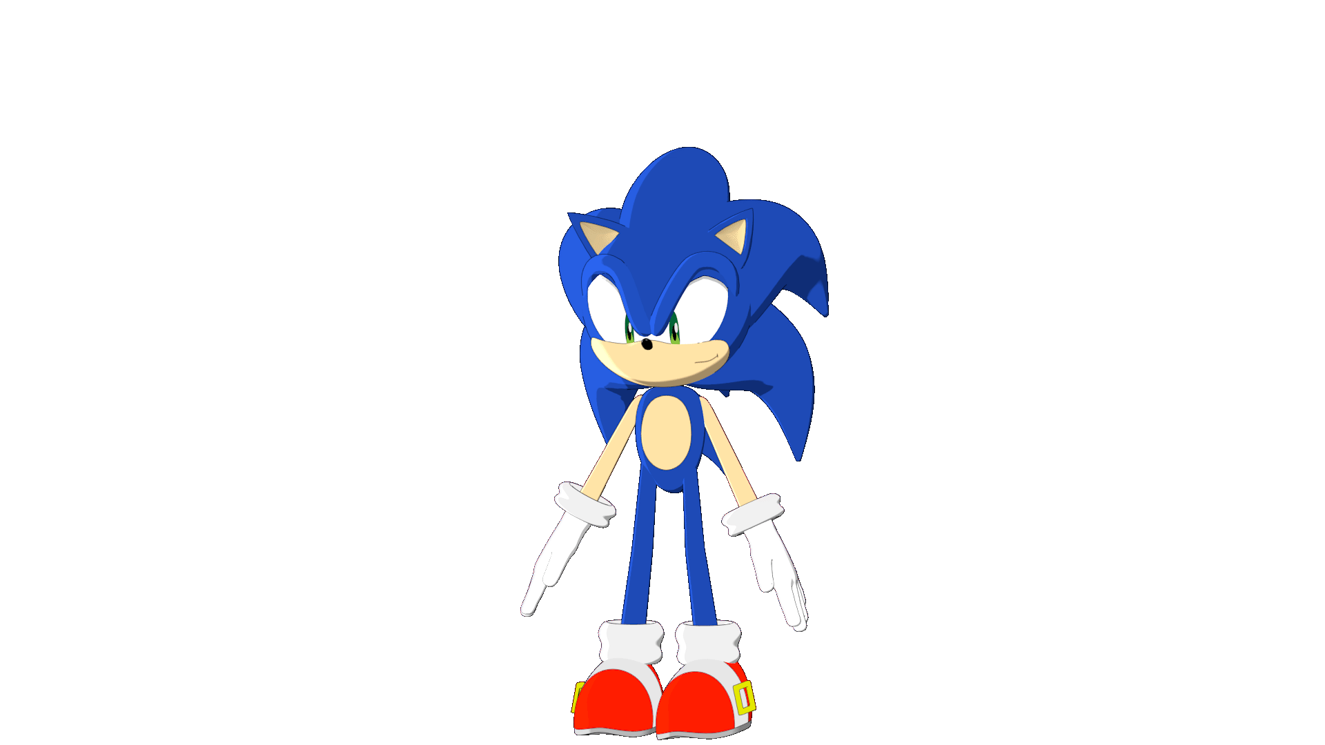 Sonic X Model: Shadow by TheJudgeX on DeviantArt