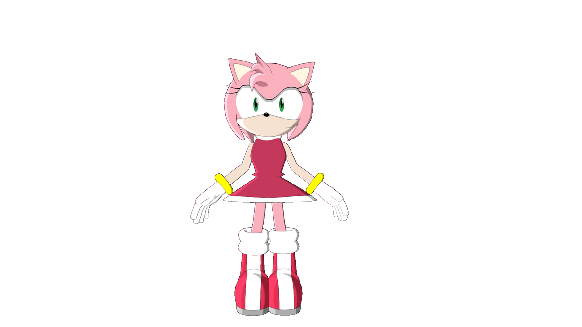 Sonic X Amy Rose (PNG) by jacobstout on DeviantArt