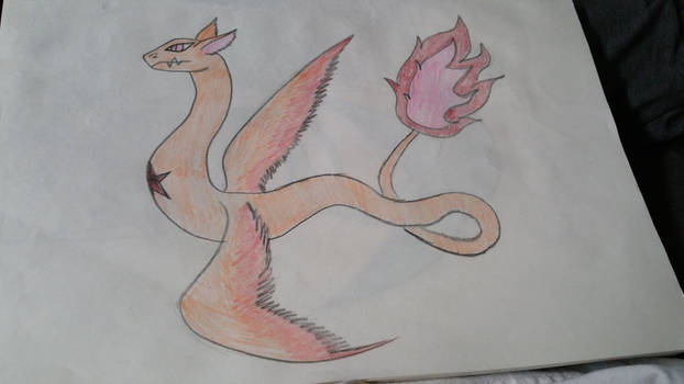 Flame Elemental Dragon