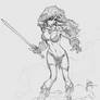 Another Red Sonja Sketch