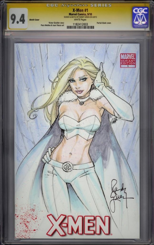 Emma Frost Sketch Cover
