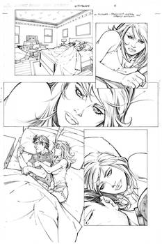 Witchblade Finale page 16 pencils