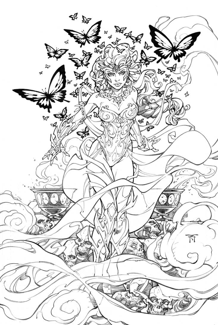 Jirni Variant Cover by RandyGreen