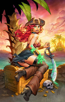 Captain Ember Lock Cover