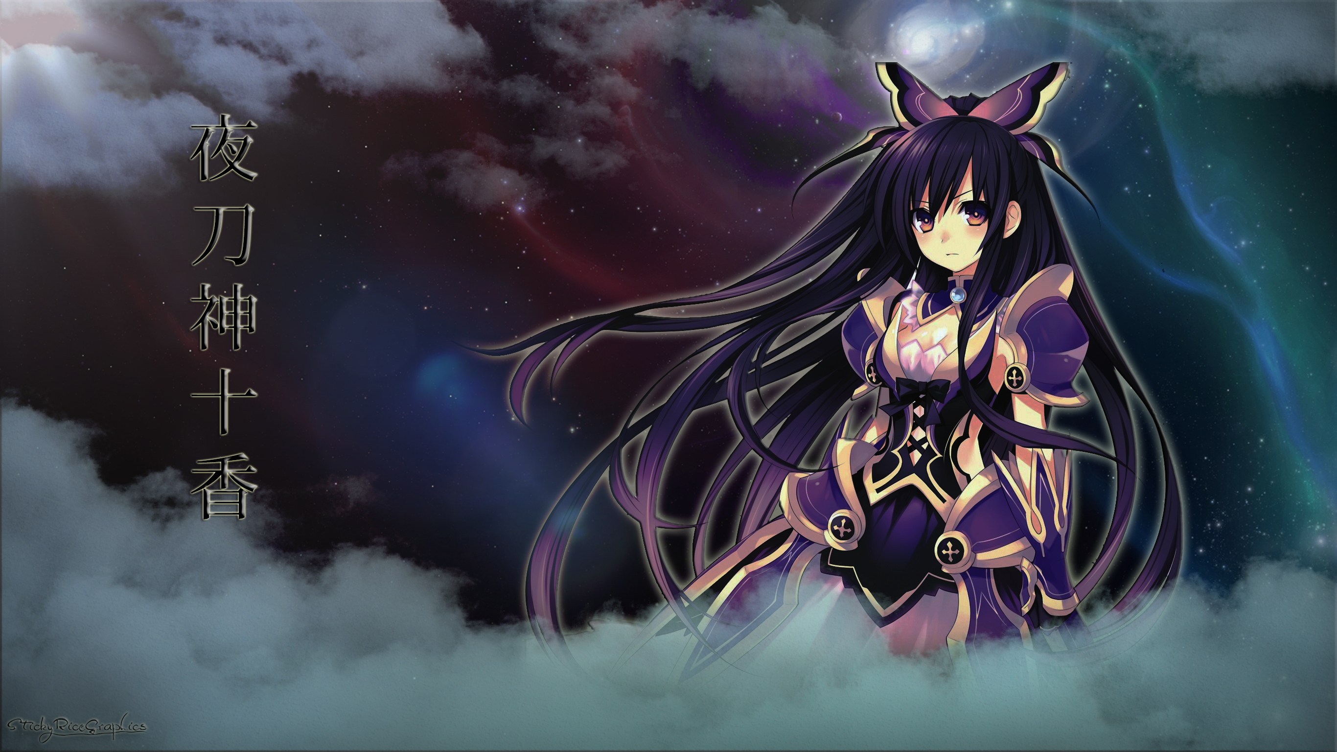 Live wallpaper Tohka Yatogami / Date A Live [4K] / interface personalization