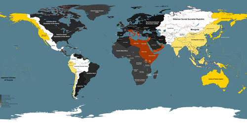 The Man in the High Castle 1962 World Map