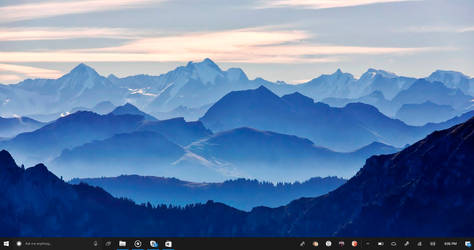 Windows 10 NEON: Taskbar