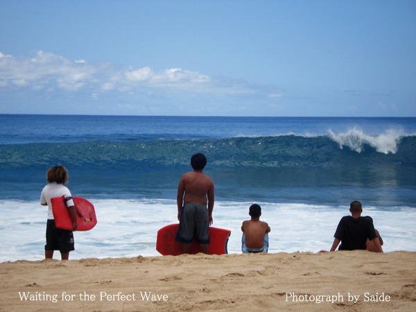 Waiting for the Perfect Wave