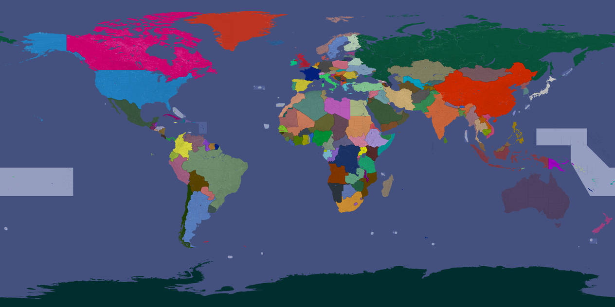 World Map Subdivisions by KBTheArcher on DeviantArt