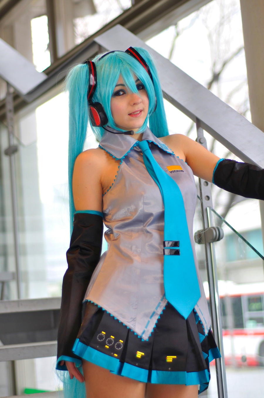 Hatsune Miku cosplay 3