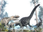 Ceratosaurus vs Apatosaurus