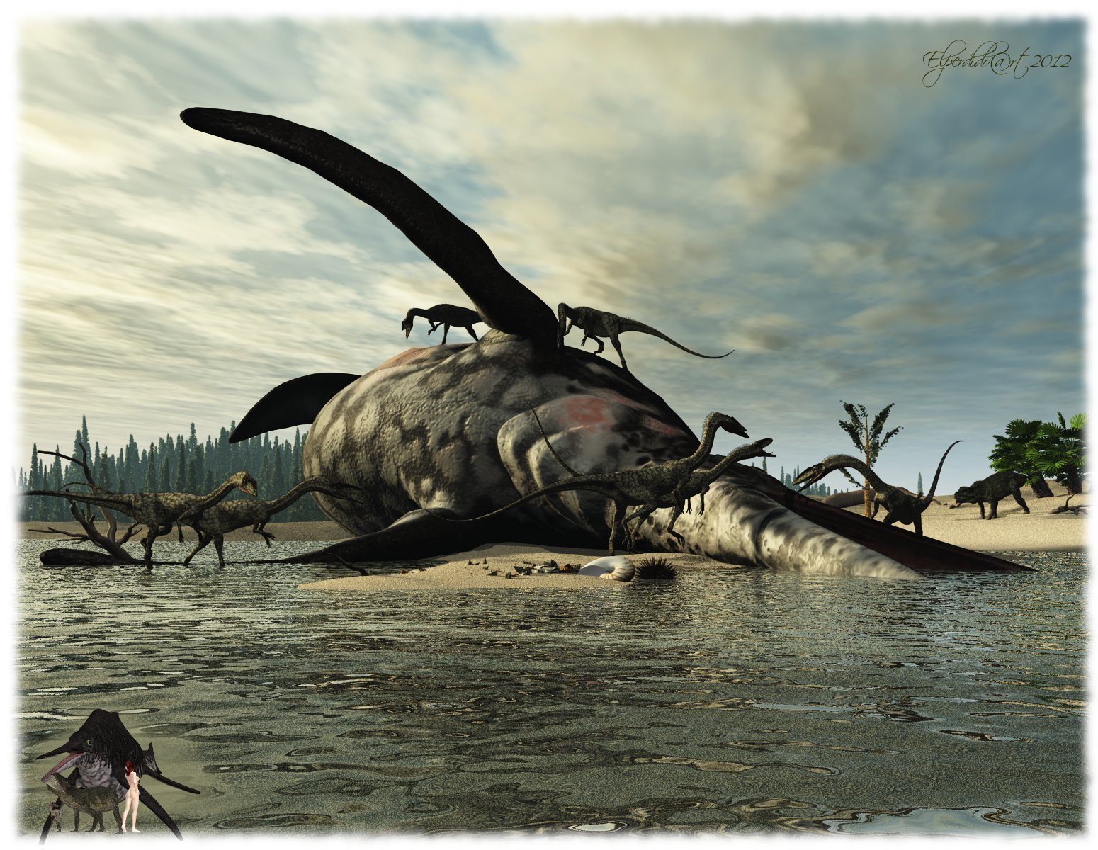 New Triassic Beachscene