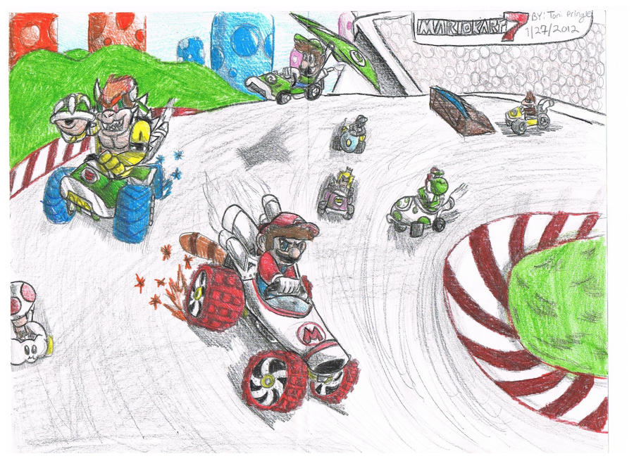 Mario Kart 7 by FancyTonic on DeviantArt