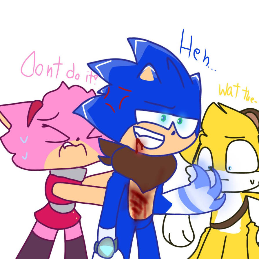 Sonic is getting rage- by Silverpaw40 on DeviantArt