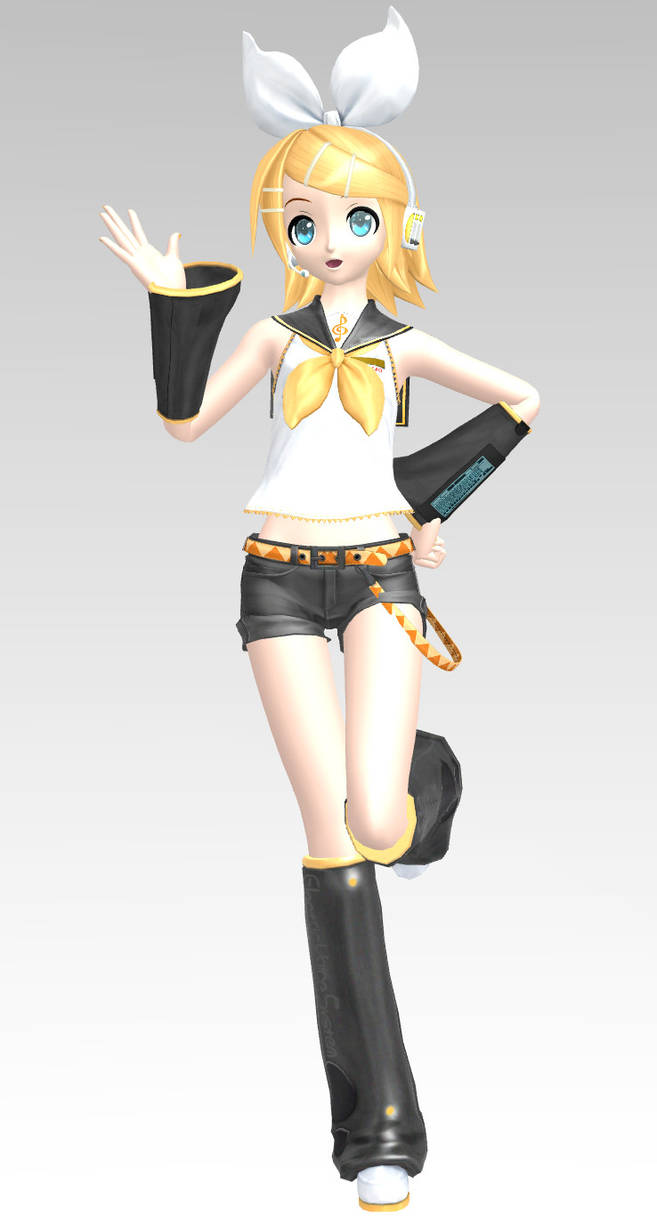 MMD PDAFT Rin Kagamine Dl by Rin-Chan-Now on DeviantArt