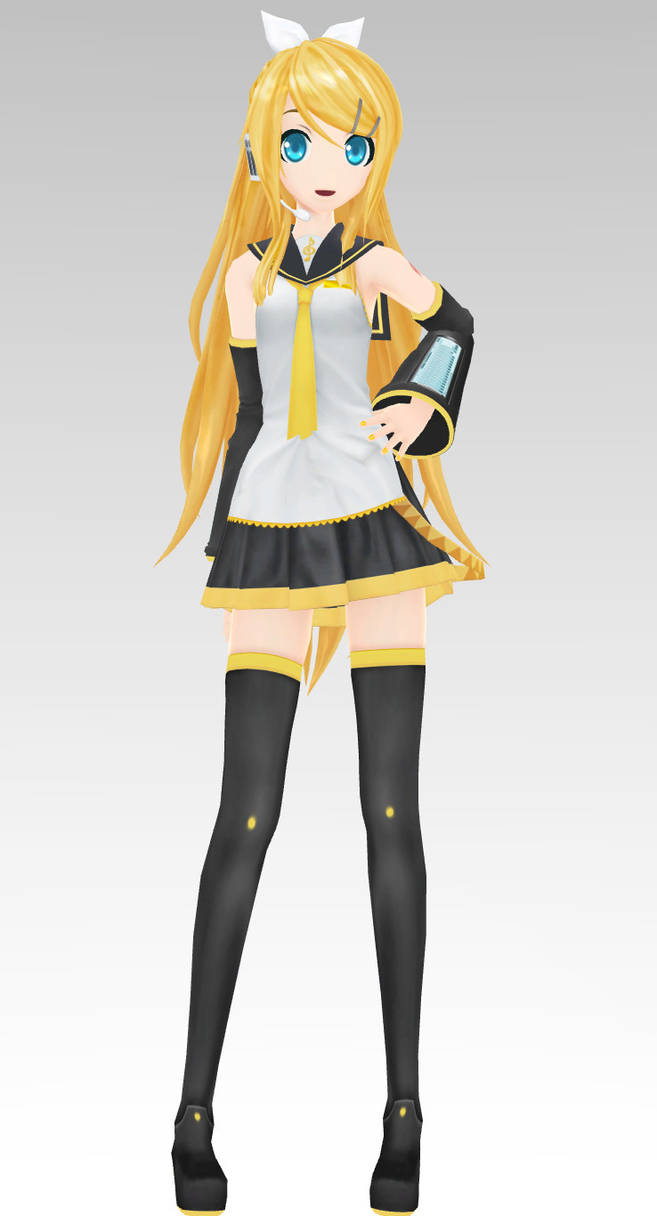 MMD PDF 2nd Future Style Rin Dl by Rin-Chan-Now on DeviantArt
