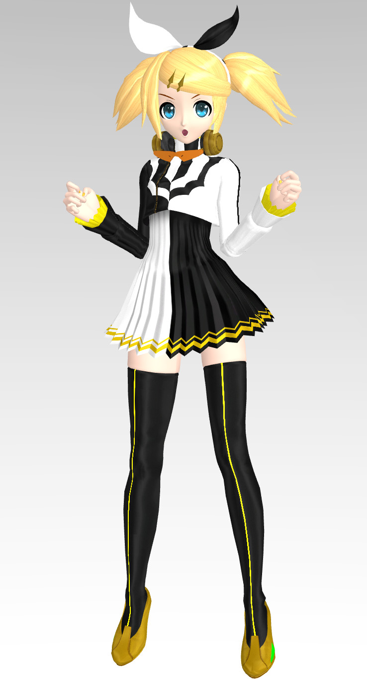 Kagamine Rin on Model-Makers-of-MMD - DeviantArt
