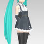 MMD PDAFT Gothic Miku Dl