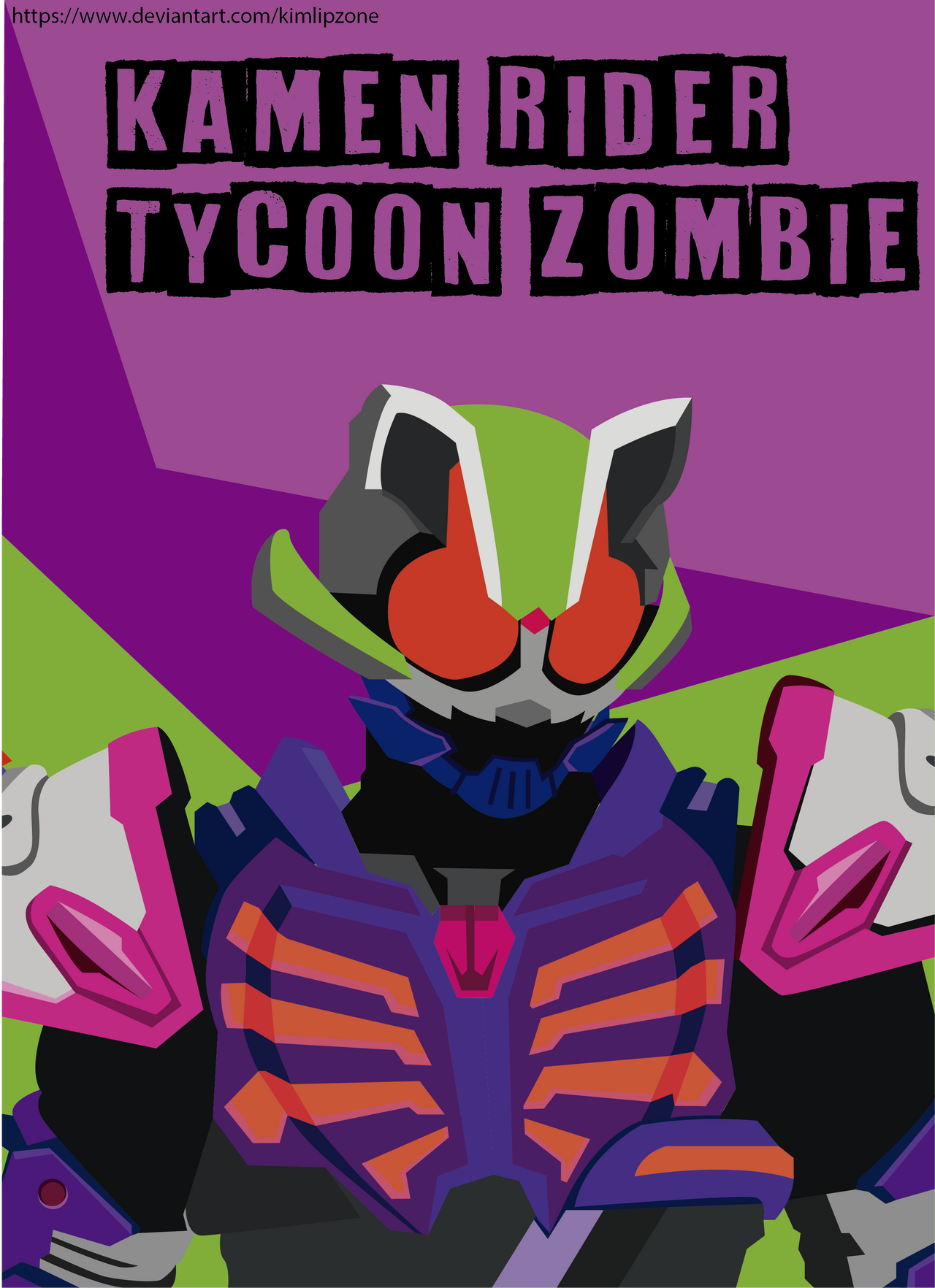Zombie Rider X Colering Kamen Rider Tycoon Zombie by kimlipzone on DeviantArt