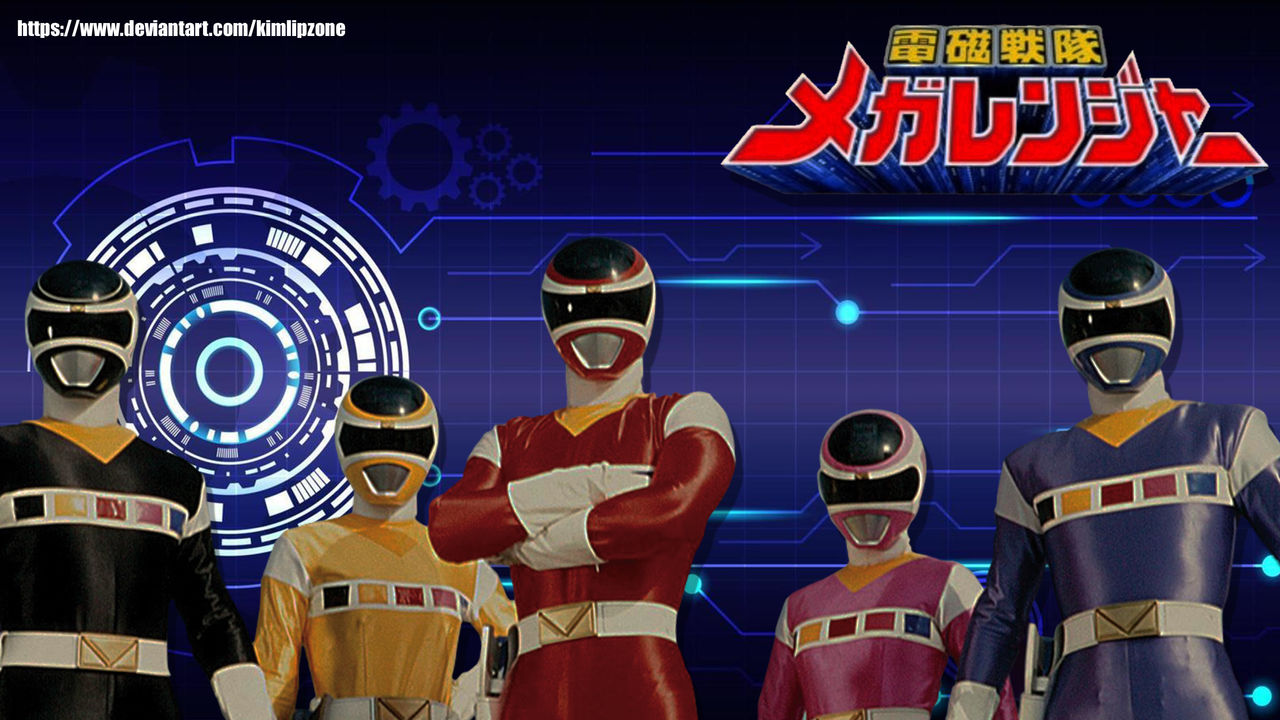 Sentagi Denji Sentai Megaranger Wallpaper by kimlipzone on DeviantArt