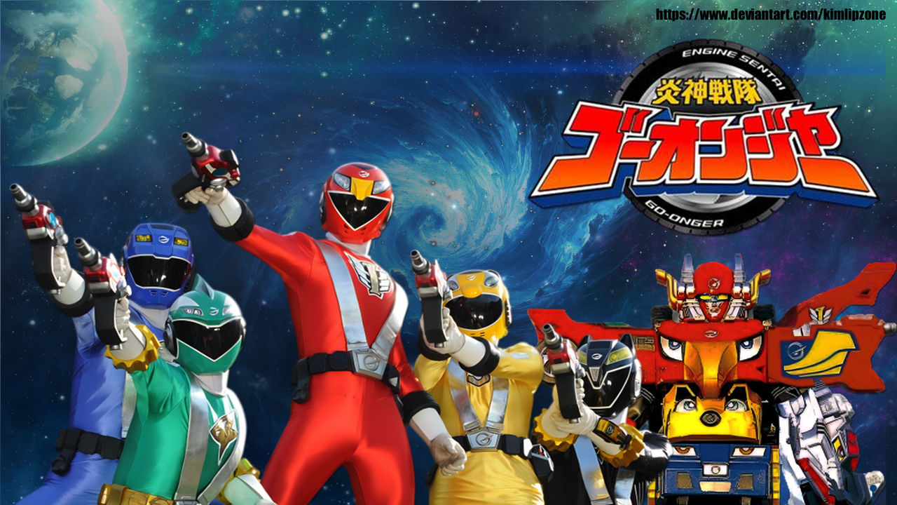 Engine Sentai Go-Onger wallpaper by kimlipzone on DeviantArt