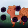 Vulpix used Dark Pulse