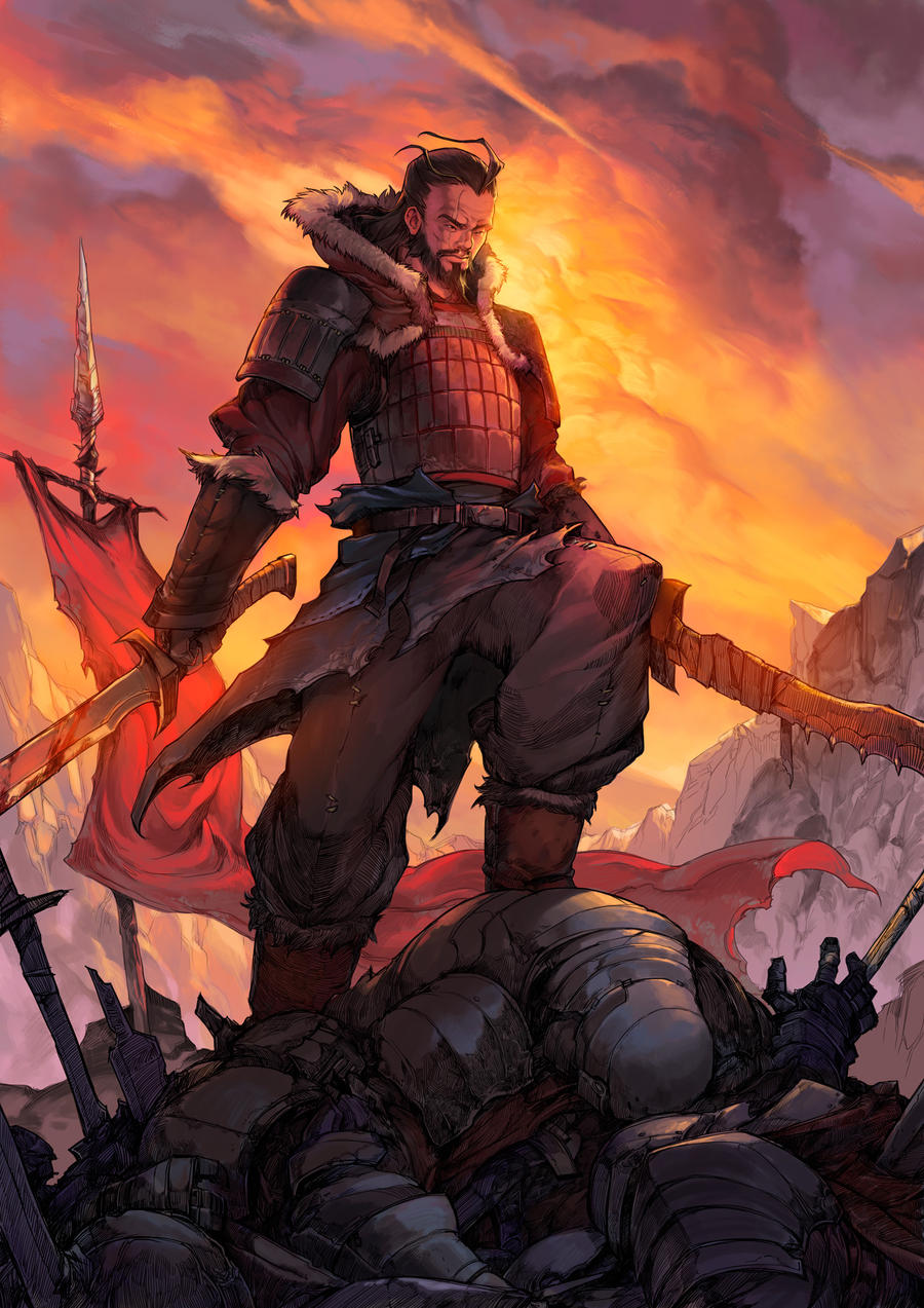 Genghis Khan by asuka111