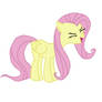 Fluttershy coloured