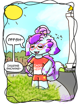 Tropical Island Moment