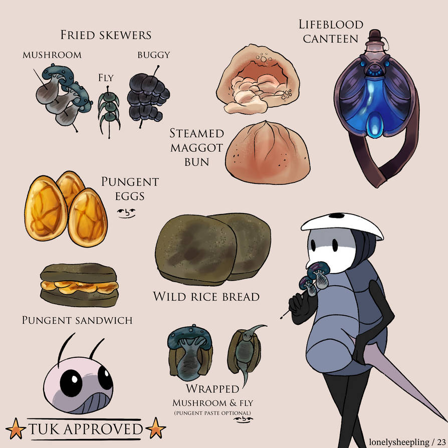 Hallow Ridge Food Hollow Knight Food Part 2 by lonelysheepling on DeviantArt