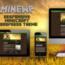 MineWP A Free Minecraft Responsive Wordpress Theme