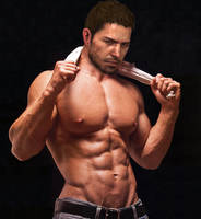 Chris Redfield Photoshoot