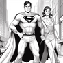 Superman and Lois (comic style)