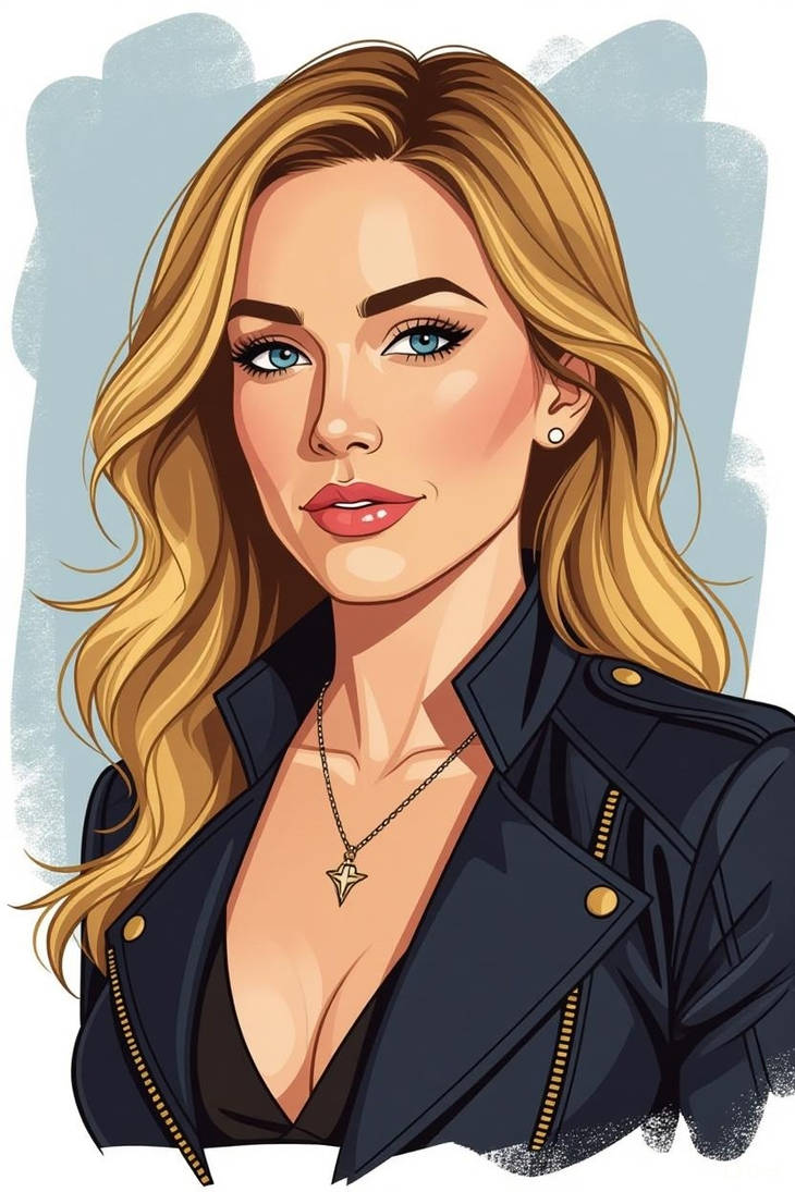 Quick Sara portrait (Meta AI test) by adeldu13 on DeviantArt