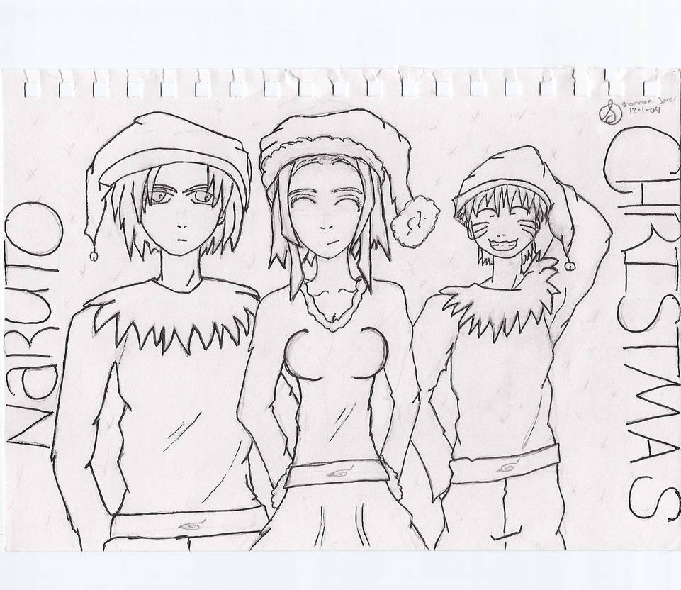 Naruto Christmas By Shanichan On DeviantArt naruto-christmas-by-shanichan-on-deviantart
