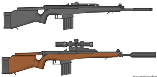 M-3CAN -Mohican- semi auto rifle