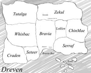 Map of Dreven