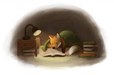 Reading time - fox