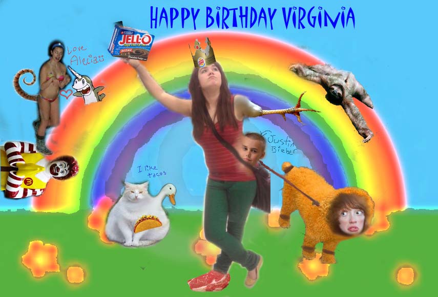 Happy Birthday Virginia