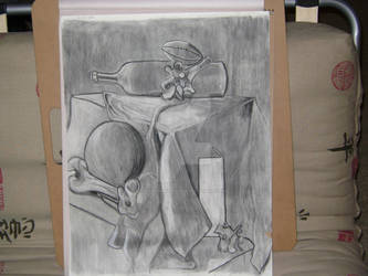 Charcoal Still Life